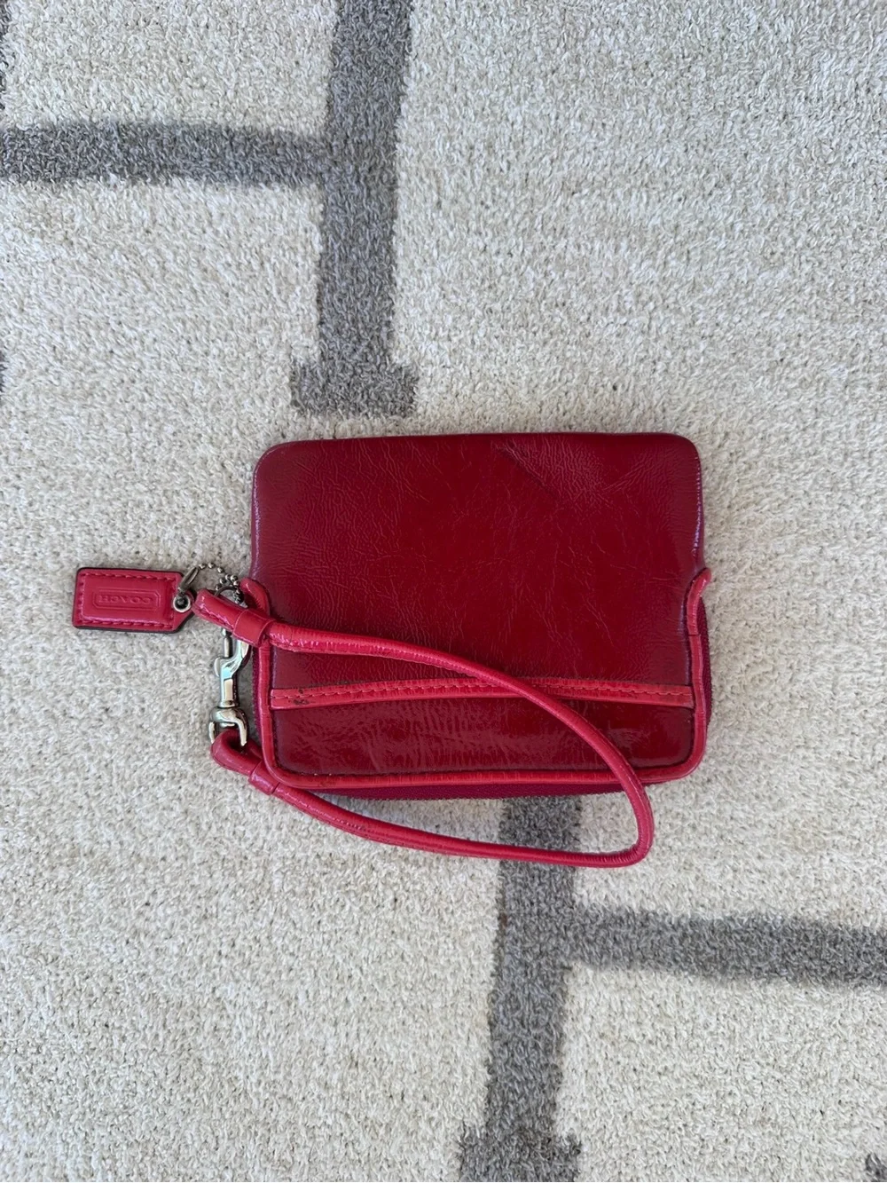 Ted coach poppy wristlet